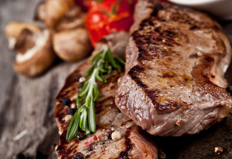 Succulent Peppered Steak